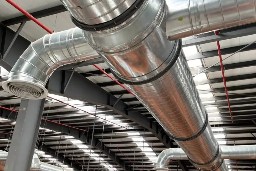 توزیع یکنواخت هوا با ترکیب کانال اسپیرال و جت نازل