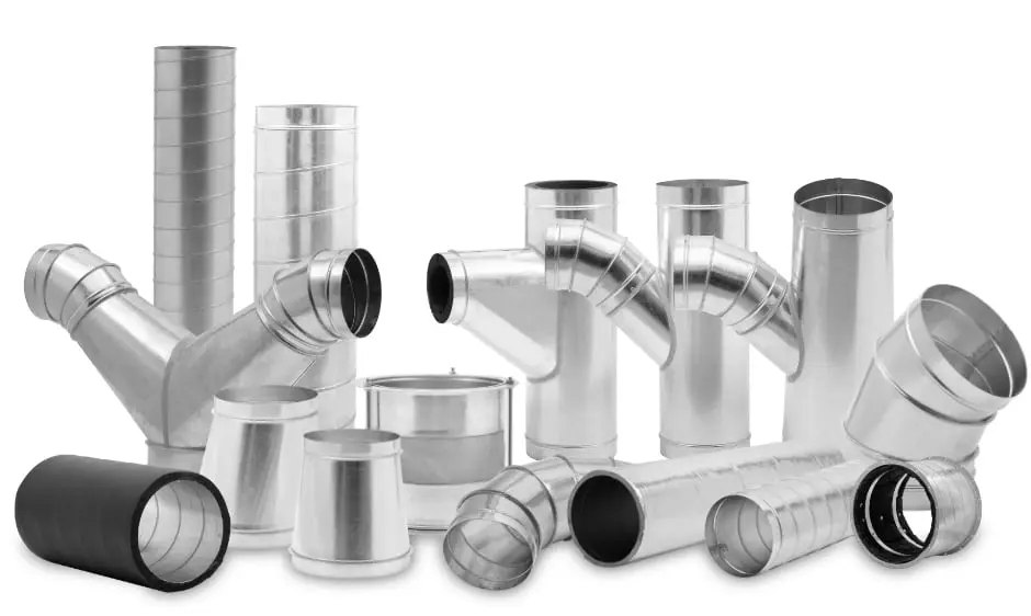 خرید اتصالات کانال اسپیرال از تولیدکننده