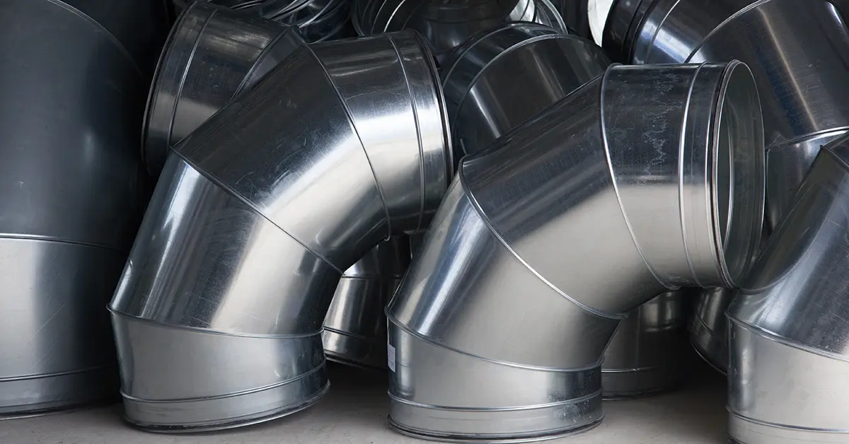 خرید اتصالات کانال اسپیرال از تولیدکننده