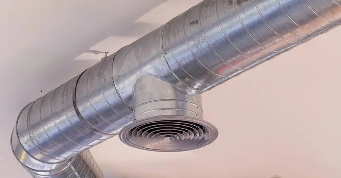 توزیع یکنواخت هوا با ترکیب کانال اسپیرال و جت نازل