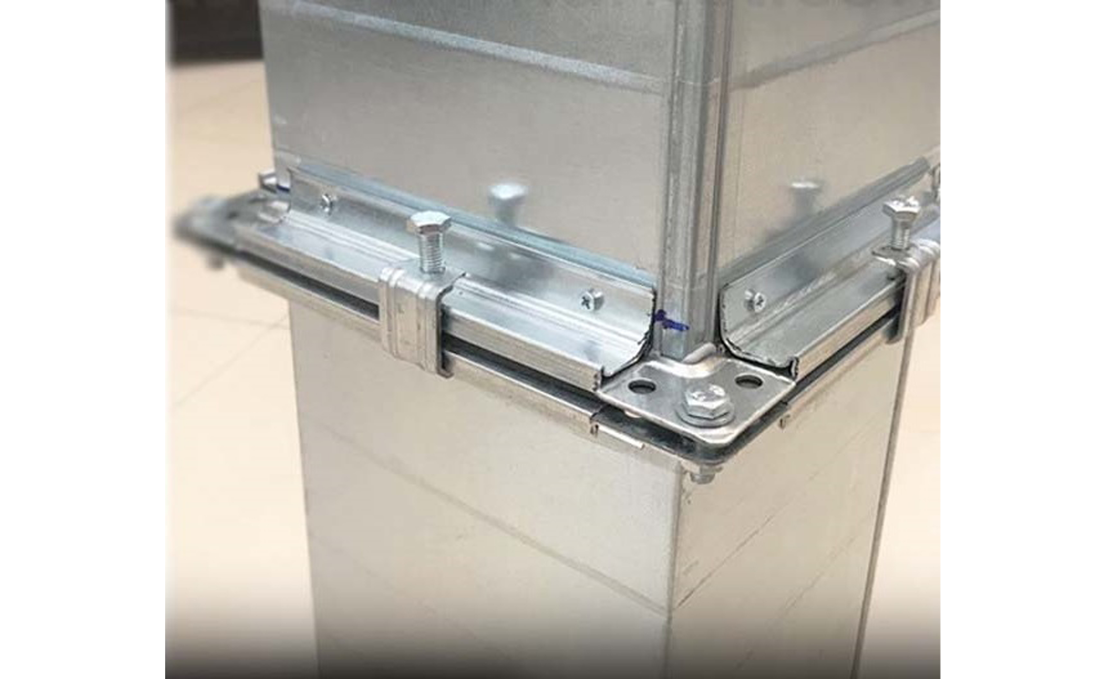 فلنج TDC جهت اتصال قطعات چهارگوش